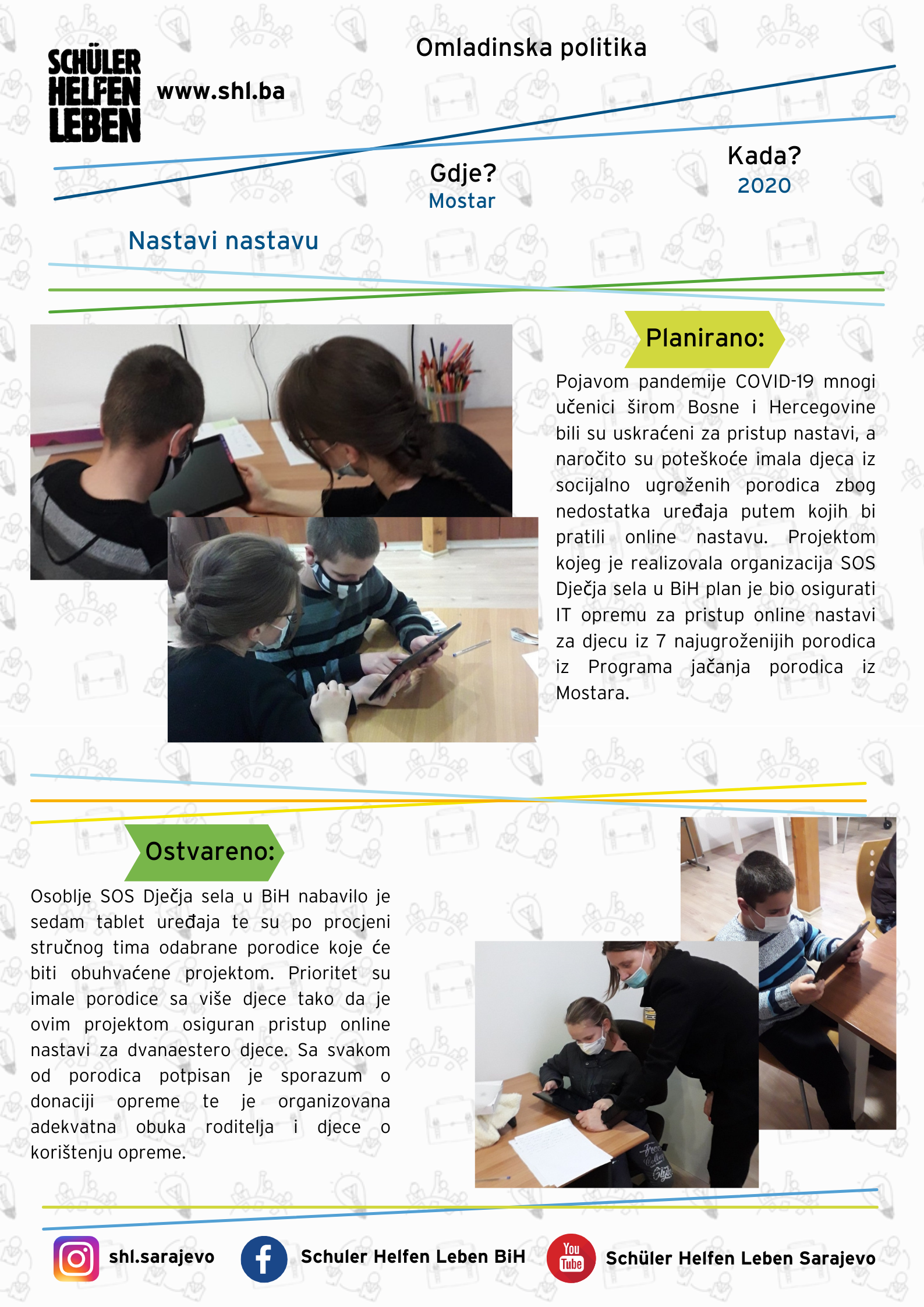 SOS djecja sela - projekat