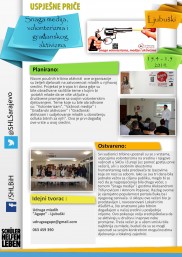 Snaga medija volonterizma  i gradjanskog aktivizma